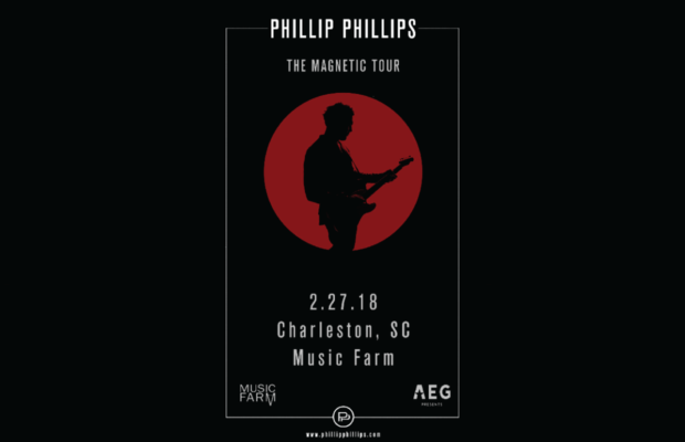 Win Tickets: Phillip Phillips at Music Farm – Feb. 27, 2018