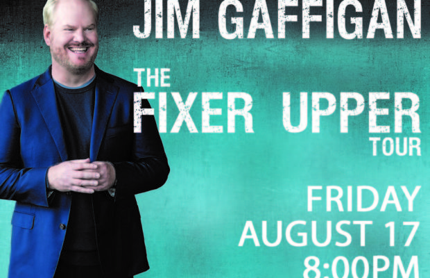 See Jim Gaffigan at the N Charleston Coliseum – Aug. 17