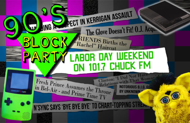 Get Your 90’s Music Fix All Labor Day Weekend-Long! Get Your 90’s Music Fix All Labor Day Weekend-Long!
