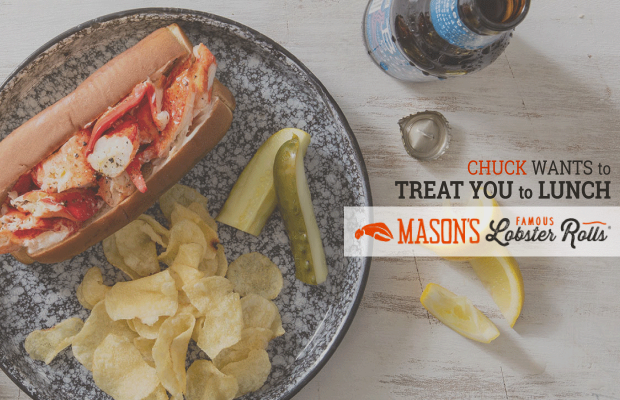 Win Free Lunch from Mason’s Lobster Rolls!