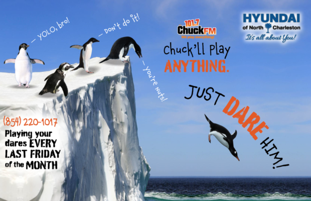 ‘Dare Chuck’ Fridays: Call in Your Dares… Unless You’re Chicken