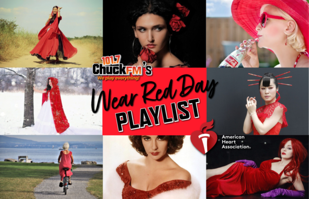 Wear Red & Rock Out to Chuck’s Red Hot ‘Wear Red Day’ Playlist