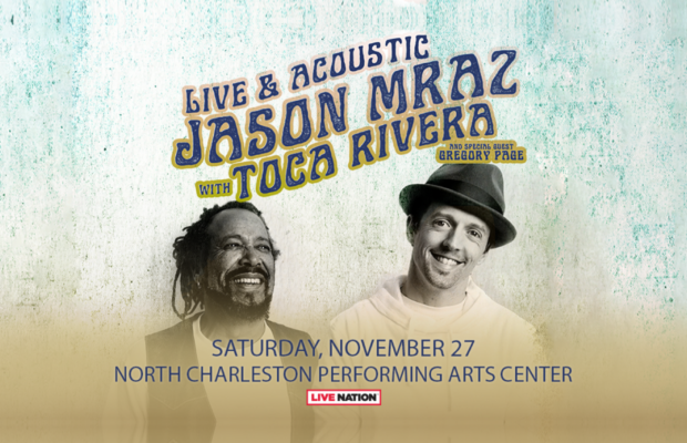 Enter to Win Tickets to Jason Mraz @ the PAC – Nov. 27