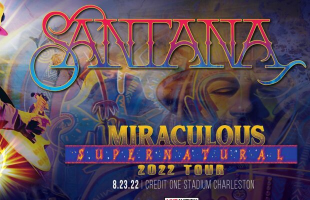 See Carlos Santana at CreditOne Stadium – Aug. 23