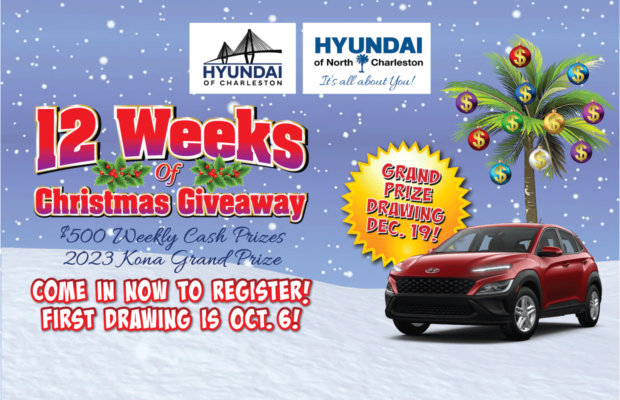 Listen, Text & Win Cash or a 3-Year Lease on a 2023 Hyundai Kona Listen, Text & Win Cash or a 3-Year Lease on a 2023 Hyundai Kona
