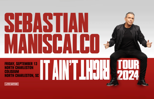 Win Chuck’s Sebastian Maniscalco Tix + $50 Big Billy’s Gift Card