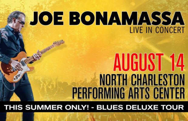 8/14: Joe Bonamassa’s Blues Deluxe Tour Comes to the PAC 8/14: Joe Bonamassa’s Blues Deluxe Tour Comes to the PAC