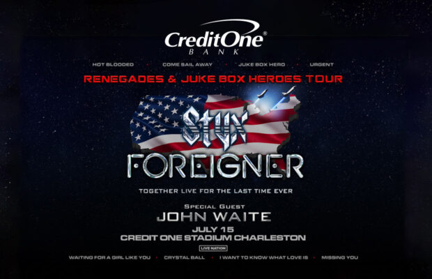 Text to Win Chuck’s Best Seats in the House to Styx/Foreigner!