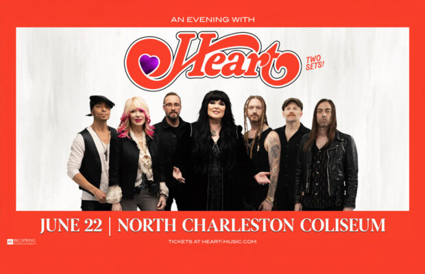 Tickets on Sale Now for An Evening with Heart – June 22