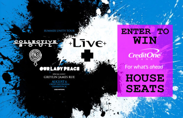 Win Credit One Bank House Seats at Collective Soul / + LIVE+ – 8/6