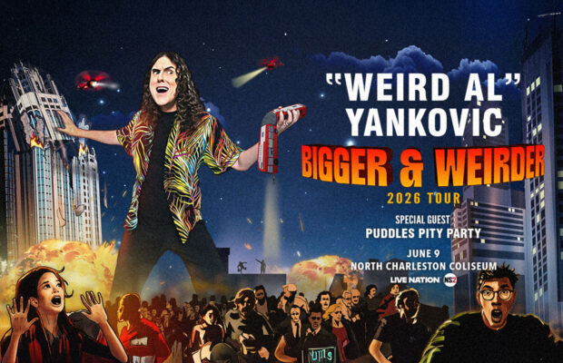 6/9: Weird Al Brings His Bigger & Weirder Tour to the Coliseum 6/9: Weird Al Brings His Bigger & Weirder Tour to the Coliseum