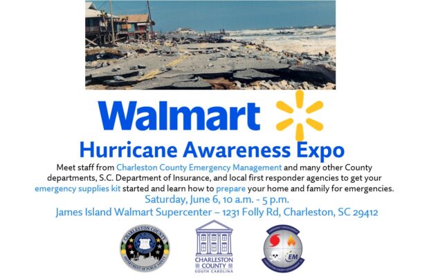 June 6: Walmart Hurricane Awareness Expo @ James Island