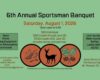 6th Annual Omar Shrine Sportsman Banquet - August 1