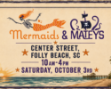 OCTOBER 3: Mermaids & Mateys Festival - Folly Beach Seaside Celebration